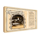 Holzschild 12x18 cm Rechtsanwalt Beruf Arbeit