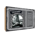 Holzschild 12x18 cm Truckfahrer Beruf Arbeit