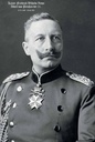 Holzschild 18x12 cm Portrait Kaiser Friedrich Wilhelm 1859