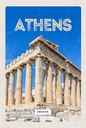 Holzschild 18x12 cm Athen Greece Akropolis Geschenk Bildmotiv Reisemotiv Abenteuer Reisen
