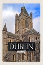 Holzschild 18x12 cm Dublin Ireland Castle Reiseziel Bildmotiv Reisemotiv Abenteuer Reisen