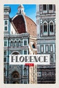 Holzschild 18x12 cm Florence ItalyAltstadt Bildmotiv Reisemotiv Abenteuer Reisen