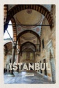 Holzschild 18x12 cm Retro Istanbul Turkey Moschee Geschenk Bildmotiv Reisemotiv Abenteuer Reisen