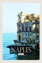Holzschild 18x12 cm Naples Italy Neapel Panorama Meer Bildmotiv Reisemotiv Abenteuer Reisen
