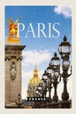 Holzschild 18x12 cm Retro Paris France Bild Geschenk Bildmotiv Reisemotiv Abenteuer Reisen