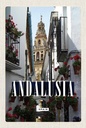 Holzschild 18x12 cm Andalusia Spain Spainen Reiseziel Bildmotiv Reisemotiv Abenteuer Reisen