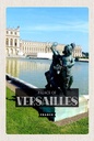 Holzschild 18x12 cm Palace of Versailles France Tourismus Bildmotiv Reisemotiv Abenteuer Reisen