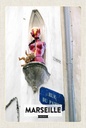 Holzschild 18x12 cm Marseille France rue du panier Bildmotiv Reisemotiv Abenteuer Reisen