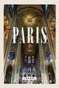 Holzschild 18x12 cm Paris Frankreich Innere Notre-Dame