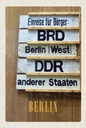 Holzschild 18x12 cm Berlin DE BRD DDR West Bild Bildmotiv Reisemotiv Abenteuer Reisen