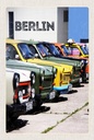 Holzschild 18x12 cm Berlin Deutschland Oldtimer Bildmotiv Reisemotiv Abenteuer Reisen