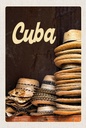 Holzschild 18x12 cm Cuba Karibik HutFerien Bildmotiv Reisemotiv Abenteuer Reisen