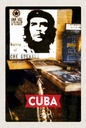 Holzschild 18x12 cm Cuba Karibik Che Guevara Demokratie Bildmotiv Reisemotiv Abenteuer Reisen