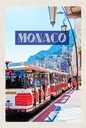Holzschild 18x12 cm Monaco Frankreich Tour Innenstadt Trip