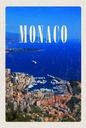 Holzschild 18x12 cm Monaco Frankreich Europa Trip Bildmotiv Reisemotiv Abenteuer Reisen