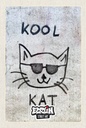 Holzschild 18x12 cm Berlin Hauptstadt Street Art Katze Bildmotiv Reisemotiv Abenteuer Reisen