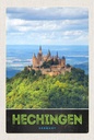 Holzschild 18x12 cm Hechingen Aussicht Burg Hohenzollener Bildmotiv Reisemotiv Abenteuer Reisen