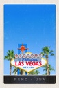 Holzschild 18x12 cm Las Vegas Nevada Amerika USA Casino Bildmotiv Reisemotiv Abenteuer Reisen