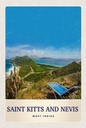 Holzschild 18x12 cm Saint Kitts and Nevis Amerika Insel Bildmotiv Reisemotiv Abenteuer Reisen