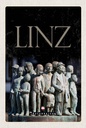 Holzschild 18x12 cm Linz Österreich Skulptur Menschen Bildmotiv Reisemotiv Abenteuer Reisen