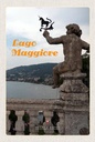 Holzschild 18x12 cm Lago Maggiore Einhorn Skulptur Bildmotiv Reisemotiv Abenteuer Reisen