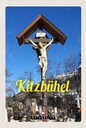 Holzschild 18x12 cm Kitzbühel Österreich Jesus Skulptur Bildmotiv Reisemotiv Abenteuer Reisen