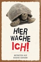 Holzschild 18x12 cm Spruchkröte hier wache eigene Gefahr
