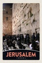 Holzschild 18x12 cm Jerusalem Israel Gebet beten Bildmotiv Reisemotiv Abenteuer Reisen
