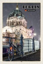 Holzschild 18x12 cm Berlin Dom Bildmotiv Reisemotiv Abenteuer Reisen