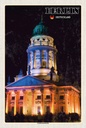 Holzschild 18x12 cm Berlin Gendarmenmarkt Bildmotiv Reisemotiv Abenteuer Reisen