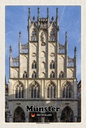 Holzschild 18x12 cm Münster Historichesrathaus
