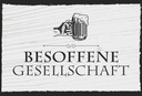Holzschild 12x18 cm Stammtisch hier sitzen nur die