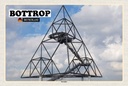 Holzschild 12x18 cm Bottrop Tetraeder Bildmotiv Reisemotiv Abenteuer Reisen