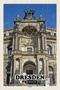 Holzschild 18x12 cm Dresden Zwinger12x18 cm Bildmotiv Reisemotiv Abenteuer Reisen