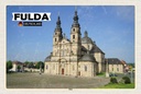 Holzschild 12x18 cm Fulda Dom Mittelalter Architekur Bildmotiv Reisemotiv Abenteuer Reisen