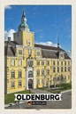 Holzschild 18x12 cm Oldenburg Schloss Architekur Bildmotiv Reisemotiv Abenteuer Reisen