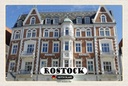 Holzschild 12x18 cm Rostock Galerie Rostocker Hof Bildmotiv Reisemotiv Abenteuer Reisen