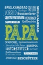 Holzschild 18x12 cm Papa Superheld Vorbild Beschützer