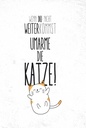 Holzschild 18x12 cm Katze nicht weiter kommst umarme