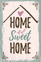 Holzschild 18x12 cm Home Sweet Home