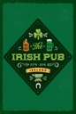 Holzschild 18x12 cm Ireland Irish Pub Whiskey Beer