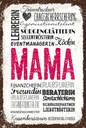 Holzschild 18x12 cm Mama Lehrerin Freundin Köchin