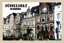 Holzschild 12x18 cm Düsseldorf Pempelfort Bildmotiv Reisemotiv Abenteuer Reisen