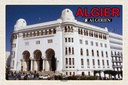 Holzschild 12x18 cm Algier Algerien Hauptpost Bildmotiv Reisemotiv Abenteuer Reisen