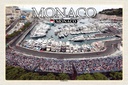 Holzschild 12x18 cm Monaco Grand Prix Rennsport Bildmotiv Reisemotiv Abenteuer Reisen