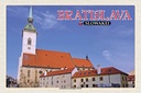 Holzschild 12x18 cm Bratislava Kathedrale Heiligen Martin Bildmotiv Reisemotiv Abenteuer Reisen