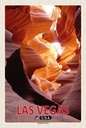 Holzschild 18x12 cm Las Vegas USA Antelope Canyon Bildmotiv Reisemotiv Abenteuer Reisen