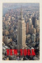 Holzschild 18x12 cm New York Empire State Building Dko Bildmotiv Reisemotiv Abenteuer Reisen