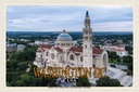 Holzschild 12x18 cm Washington DC USA Basilica National Shrine Bildmotiv Reisemotiv Abenteuer Reisen