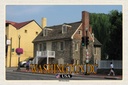 Holzschild 12x18 cm Washington DC Reisen USA Old Stone House Museum Bildmotiv Reisemotiv Abenteuer